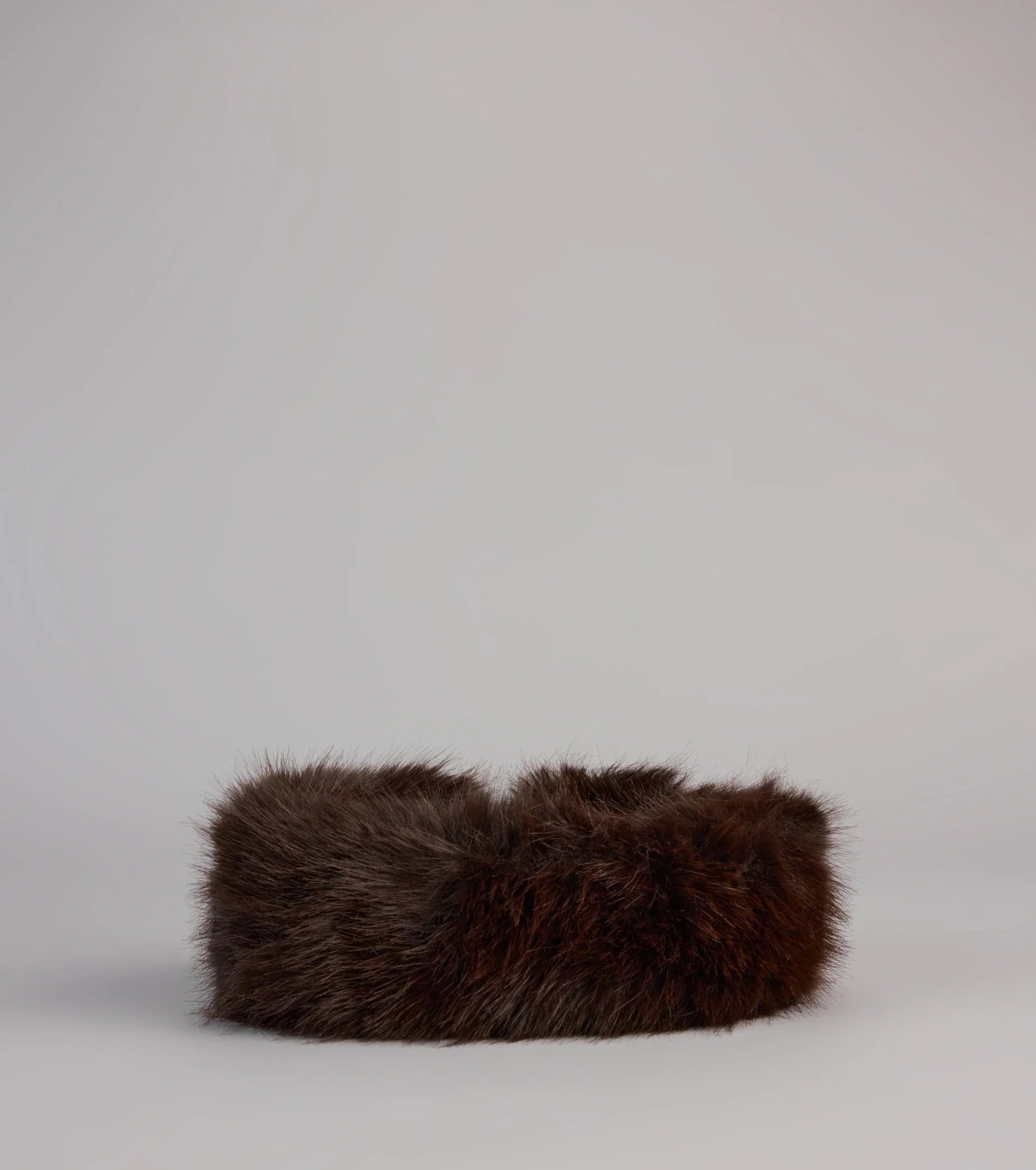Snow Kissed Faux Fur Headband Wrap